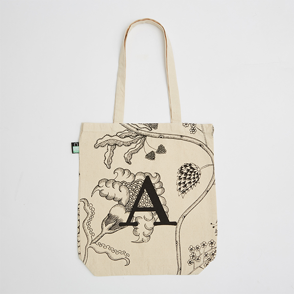 anthropologie monogram tote bag