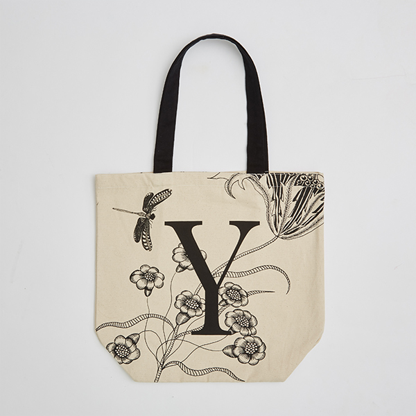 anthropologie monogram tote bag Y