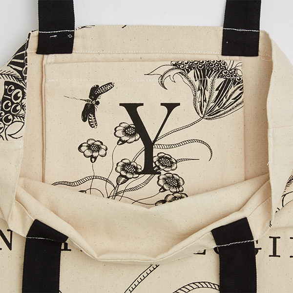 anthropologie monogram tote bag Y