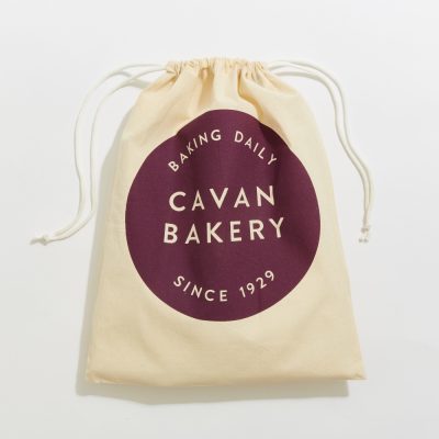 cotton drawstring bags with polycord drawstrings tied from supreme creation