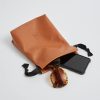 Vegan Leather Luxury Drawstring Bag | 18 w x 22 h x 7 d cm