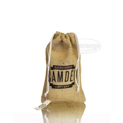 printed mini jute bags