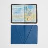 Personalised Faux Leather Passport Holder | 10 w X 14.5 h X 1.0 d cm