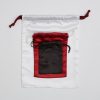 Synthetic Satin Drawstring Bag | 15 w x 20 h cm