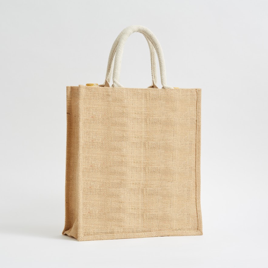 Three Bottle Carrier Jute Bag<p>30 w x 34 h x 10 d cm</p>