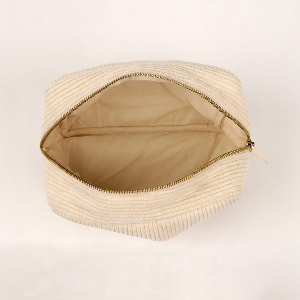Corduroy make-up bags 2
