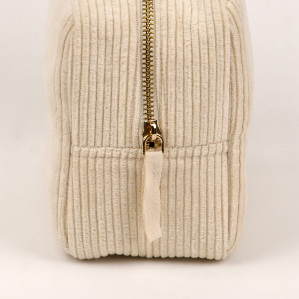 Corduroy make-up bags 4