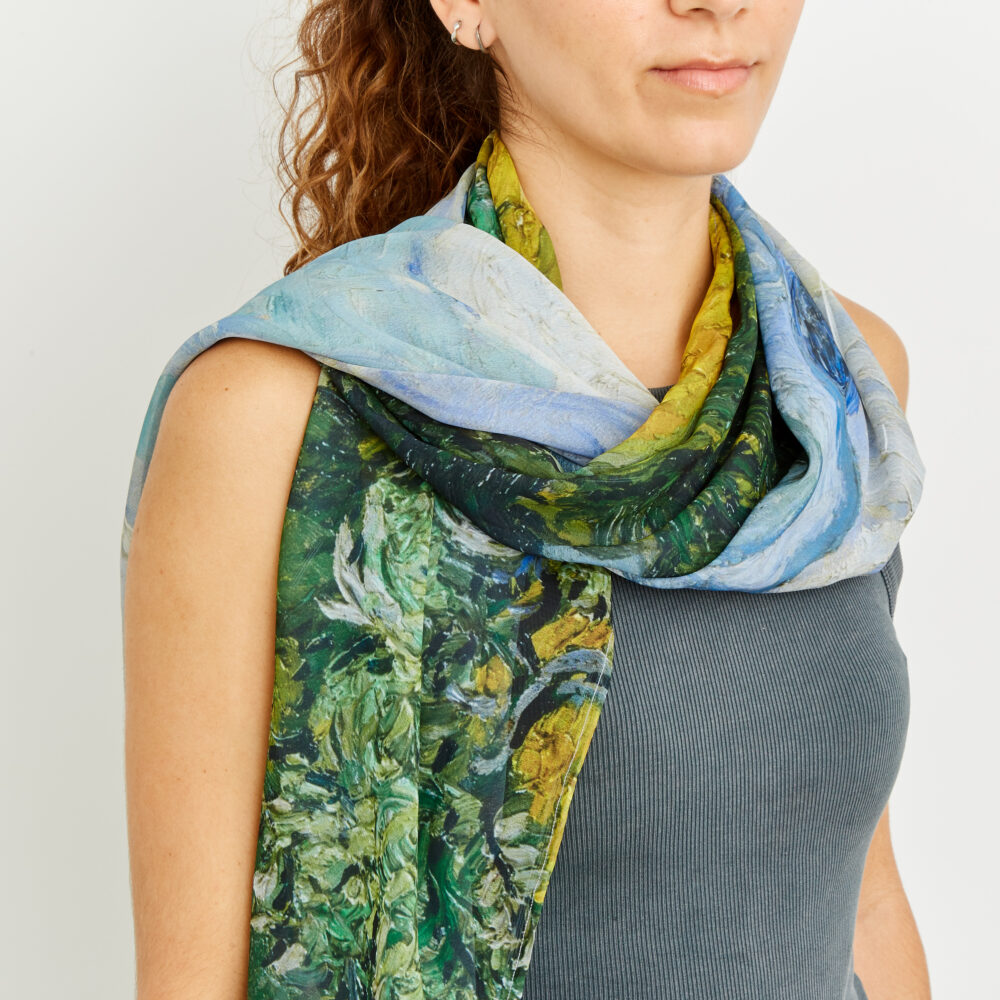 Luxury Silk Georgette Scarves to Personalise1