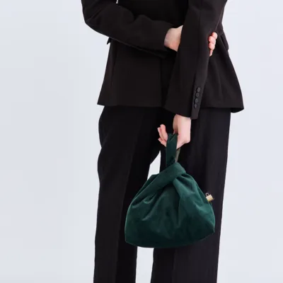 Luxury Velvet Wrist Bag to Personalise from Supreme Creations