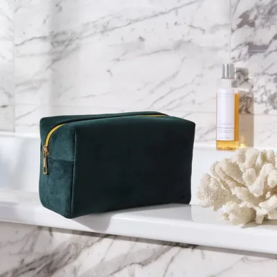 Velvet make-up bags -1