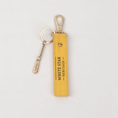 Branded Keyrings in Vegan Leather | 12.5 x 2.5 cm