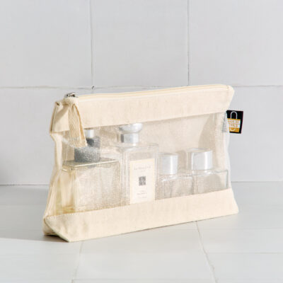 Pouch Bag with Mesh Window